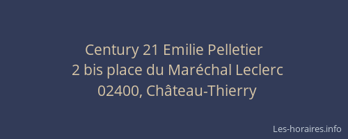 Century 21 Emilie Pelletier