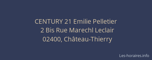 CENTURY 21 Emilie Pelletier