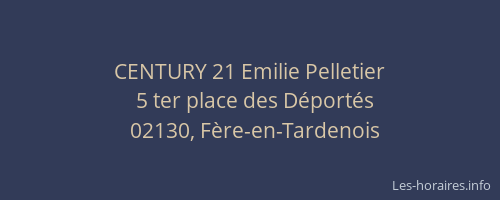CENTURY 21 Emilie Pelletier