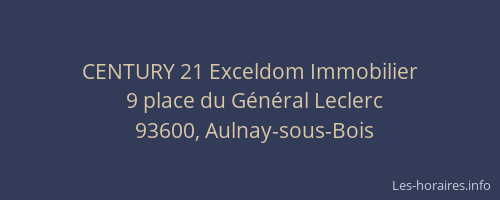 CENTURY 21 Exceldom Immobilier