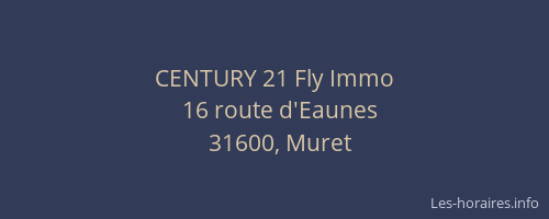 CENTURY 21 Fly Immo