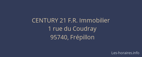 CENTURY 21 F.R. Immobilier
