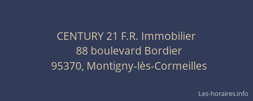 CENTURY 21 F.R. Immobilier