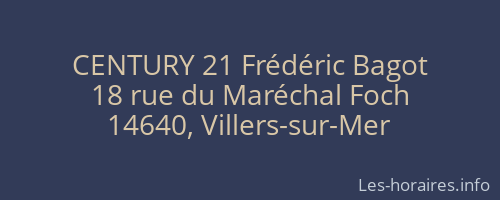 CENTURY 21 Frédéric Bagot
