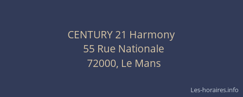 CENTURY 21 Harmony