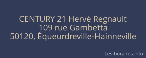 CENTURY 21 Hervé Regnault