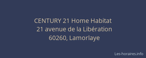 CENTURY 21 Home Habitat