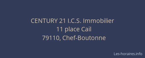 CENTURY 21 I.C.S. Immobilier