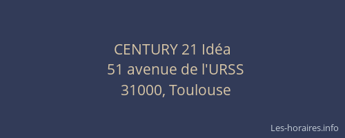 CENTURY 21 Idéa