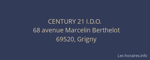 CENTURY 21 I.D.O.