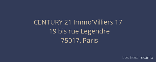 CENTURY 21 Immo'Villiers 17