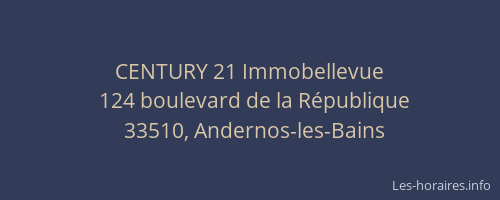 CENTURY 21 Immobellevue