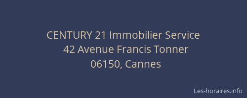 CENTURY 21 Immobilier Service