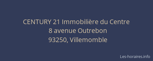 CENTURY 21 Immobilière du Centre