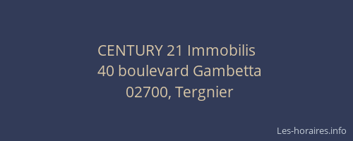 CENTURY 21 Immobilis