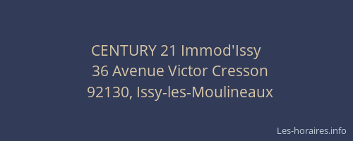 CENTURY 21 Immod'Issy