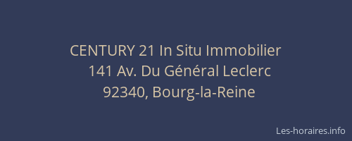CENTURY 21 In Situ Immobilier