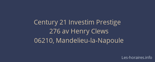 Century 21 Investim Prestige