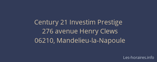 Century 21 Investim Prestige