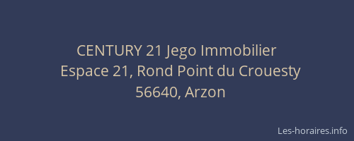 CENTURY 21 Jego Immobilier