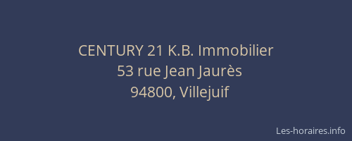 CENTURY 21 K.B. Immobilier
