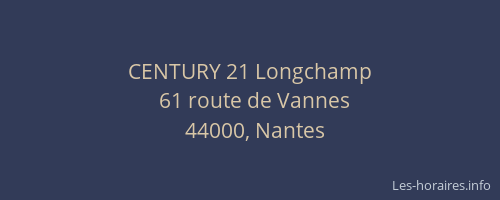 CENTURY 21 Longchamp