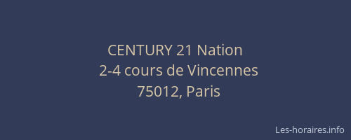 CENTURY 21 Nation
