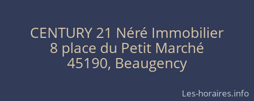 CENTURY 21 Néré Immobilier
