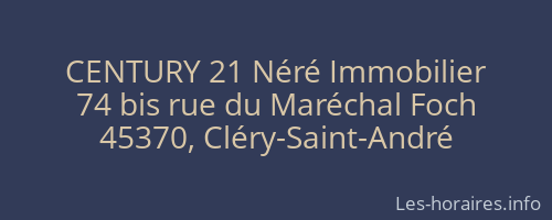 CENTURY 21 Néré Immobilier