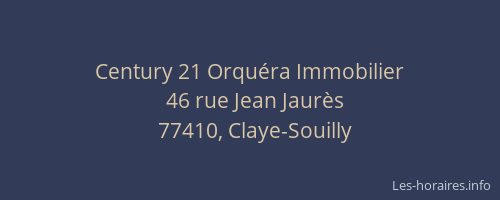 Century 21 Orquéra Immobilier