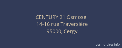 CENTURY 21 Osmose
