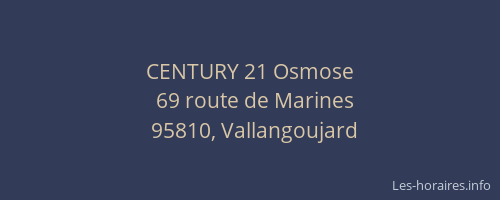 CENTURY 21 Osmose