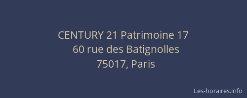 CENTURY 21 Patrimoine 17