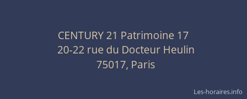 CENTURY 21 Patrimoine 17