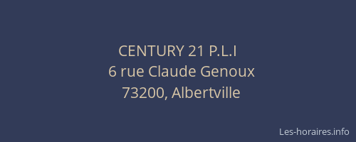 CENTURY 21 P.L.I