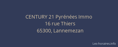 CENTURY 21 Pyrénées Immo