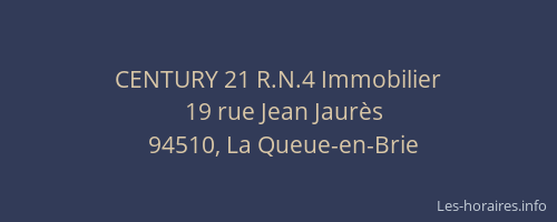 CENTURY 21 R.N.4 Immobilier