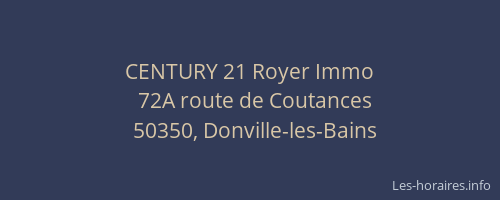 CENTURY 21 Royer Immo