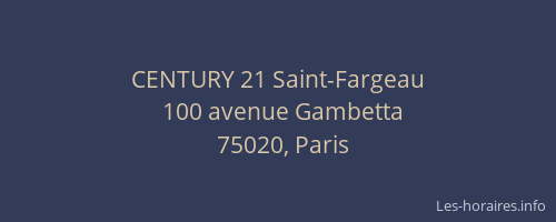 CENTURY 21 Saint-Fargeau
