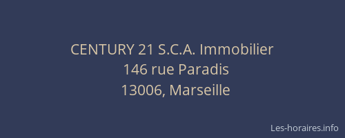 CENTURY 21 S.C.A. Immobilier