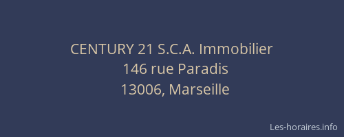 CENTURY 21 S.C.A. Immobilier