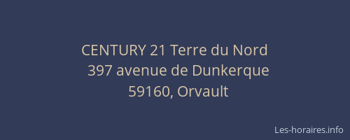 CENTURY 21 Terre du Nord