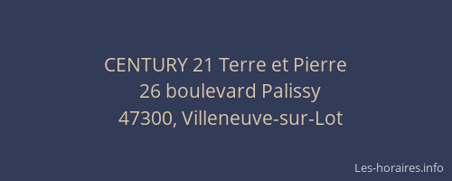 CENTURY 21 Terre et Pierre