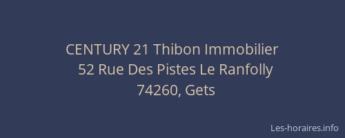 CENTURY 21 Thibon Immobilier