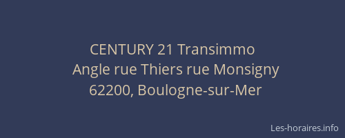 CENTURY 21 Transimmo