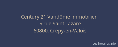 Century 21 Vandôme Immobilier