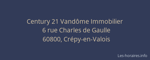 Century 21 Vandôme Immobilier