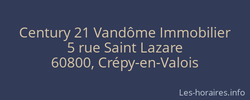 Century 21 Vandôme Immobilier