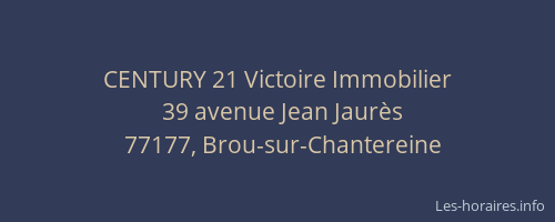 CENTURY 21 Victoire Immobilier