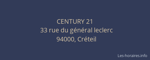 CENTURY 21